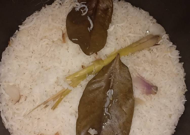 Resep Nasi liwet teri magicom gurih nyoy😂 Anti Gagal