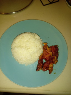 Una foto de Tiras de Pechugas de Pollo a la BBQ