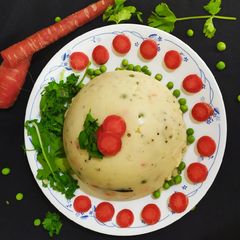 A picture of Vegetable upma.