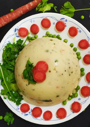 A picture of Vegetable upma.