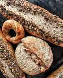 Pan baguette de linaza