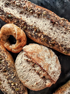 Una foto de Pan baguette de linaza