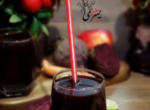 صورة لوصفة عصير الشمندر والتفاح الصحي