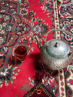 عکسی از دستور چایی گل محمدی