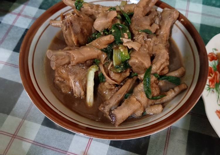 Resep Ceker ayam pedas rumahan, Enak Banget
