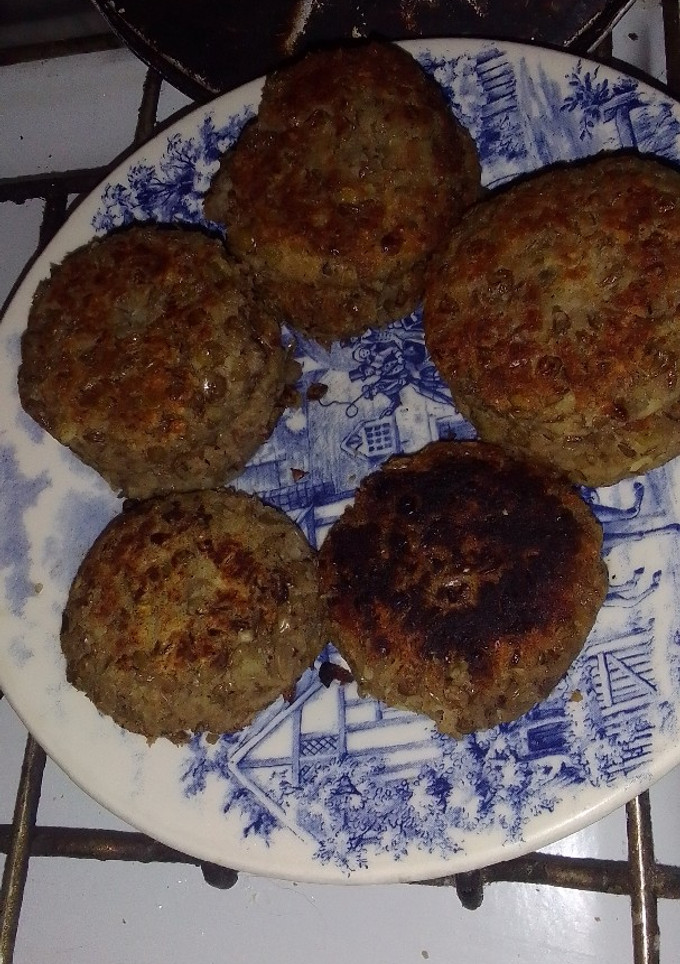 Una foto de Me encantan hamburguesas de lentejas
