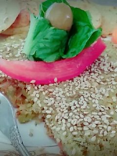 صورة لوصفة الطعميه أو الفلافل المحشيه بالفرن