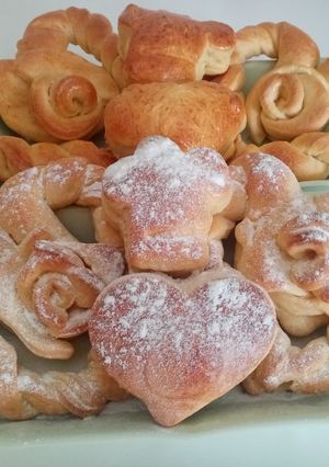 O poză a rețetei Puf de inimioară Cookpad.