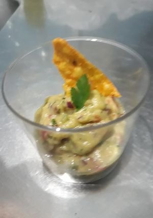 Una foto de Shot de guacamole