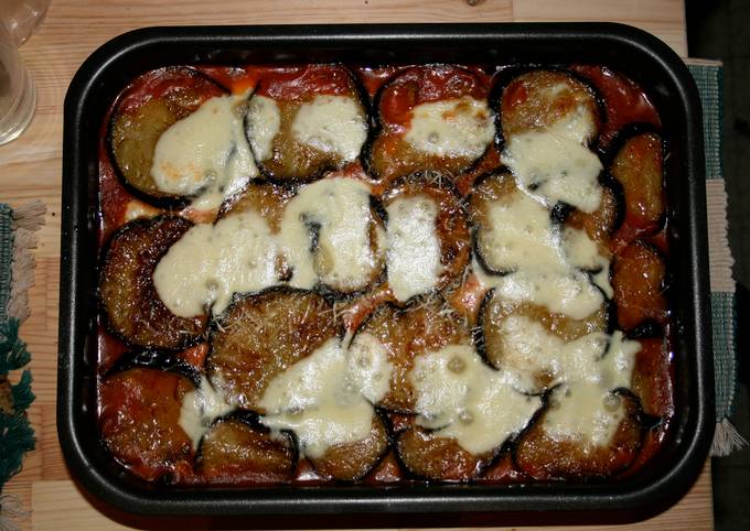 Viaja a Italia con una Melanzane alla parmigiana Receta de Willy Food-  Cookpad