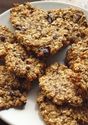 Una foto de Galletas de avena, plátano y miel