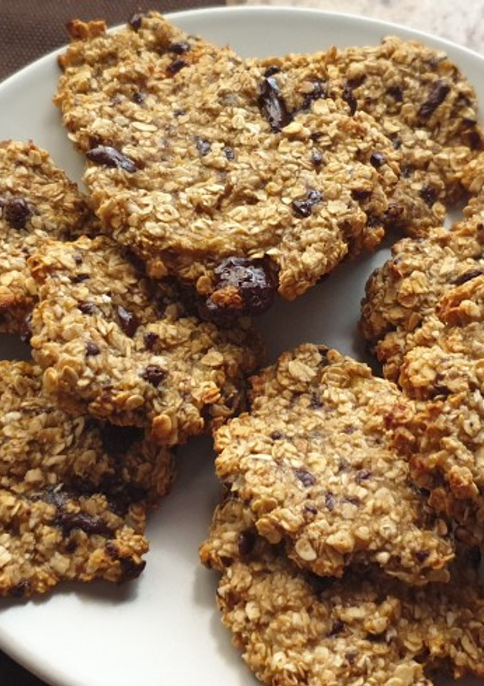 Una foto de Galletas de avena, plátano y miel