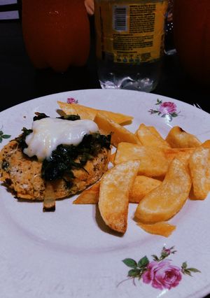 Una foto de Hamburguesas de garbanzo