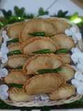 Pastel Isi Sayur, Ayam dan Telur (Frozen / kriuk tahan lama dan tdk berminyak)