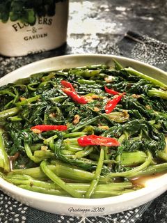 Foto resep Tumis kangkung tauco