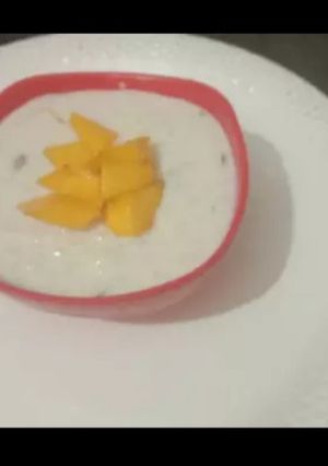 मैंगो राइस खीर (Mango rice kheer recipe in Hindi) रेसिपी मुख्य फोटो