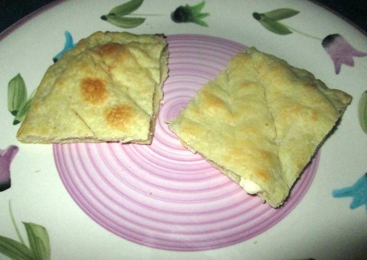 Focaccia farcita senza lievito