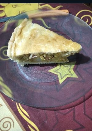 Una foto de Tarta de lo que quedo del día anterior