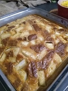 Une photo de Clafoutis poire spéculoos