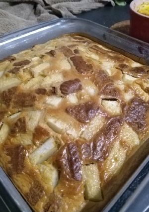 Une photo de Clafoutis poire spéculoos