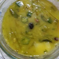 A picture of Traditional Sindhi Bhatia Kadhi.