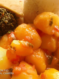 A picture of Potato curry.