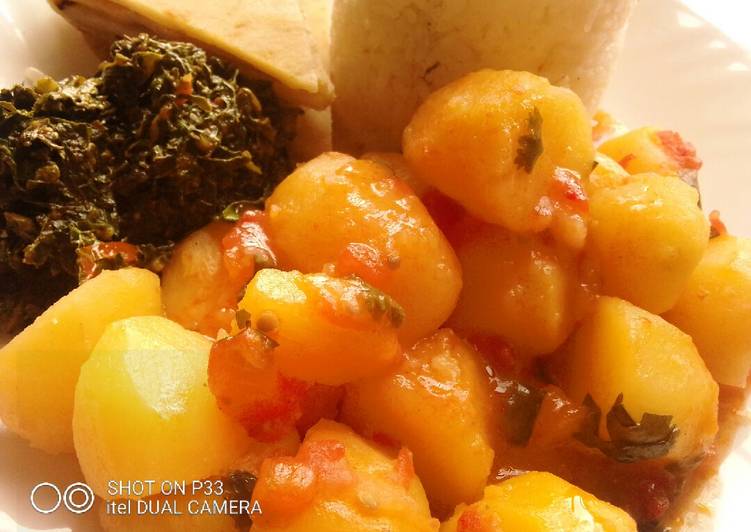 Recipe of Homemade Potato curry