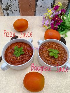 Foto resep Basic Tomato Sauce (Pizza ⏩ Bolognese)