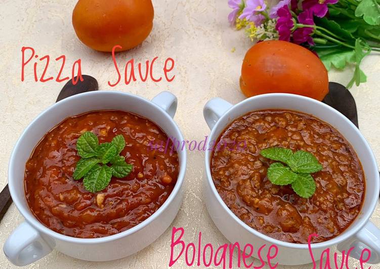 Resep Basic Tomato Sauce (Pizza ⏩ Bolognese) Anti Gagal