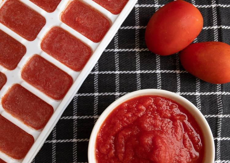 Steps to Prepare Speedy Tomato Puree