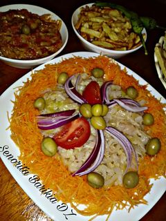 صورة لوصفة سلطة سهلة وسريعة بالكرمب 💚🍃