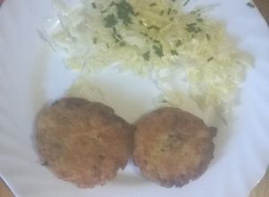 Una foto de Croquetas de jurel con restos de fideos y verduras a gusto