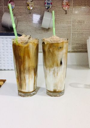 صورة لوصفة كابتشينو بارد