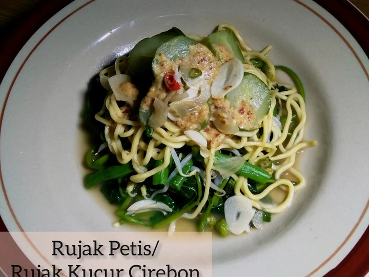 Cara Mudah Menyiapkan Resep Rujak Petis/Kucur Khas Cirebon yang  Bikin Ketagihan Anti Ribet, Mantap Sekali