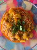 Tinday serve with Chapati