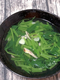 空心菜小魚乾湯 的食譜成品照片