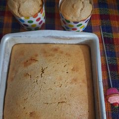 A picture of Whole wheat Hot milk cake.