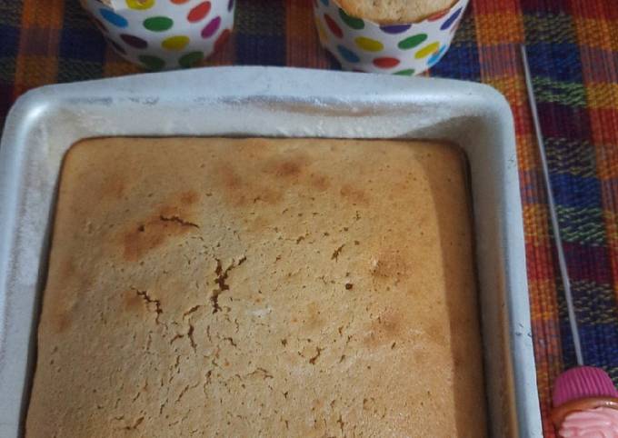 Recipe of Homemade Whole wheat Hot milk cake