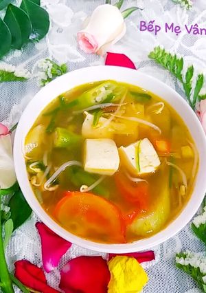 Hình của món Canh chua chay.