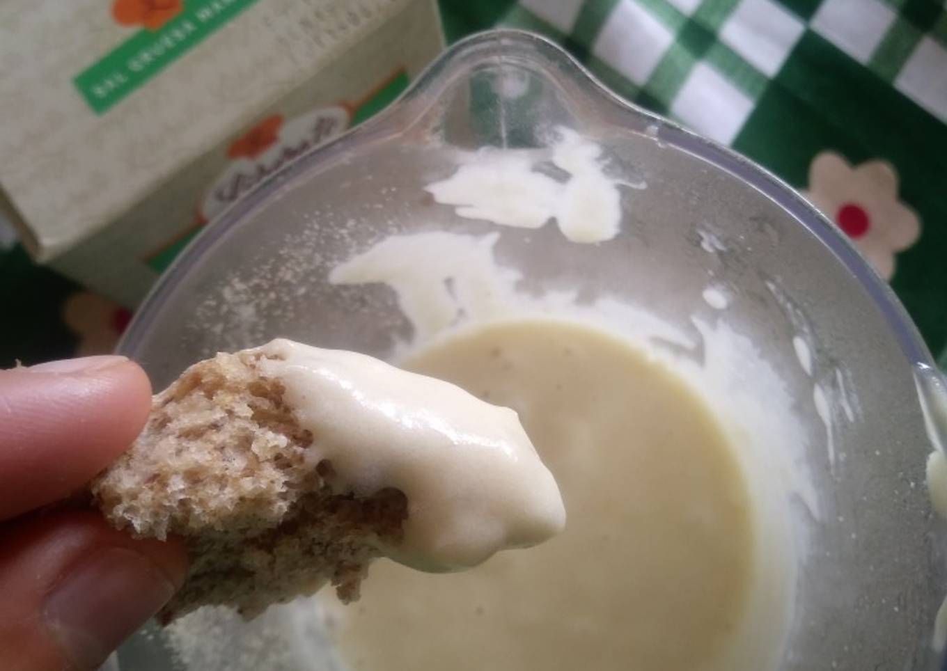 Queso Vegano de papa!