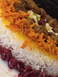 عکسی از دستور آلبالو پلو🍒😍