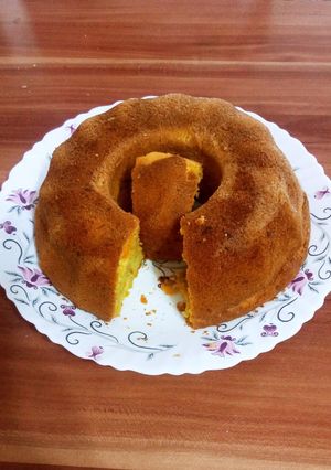 عکسی از دستور کیک کدوحلوایی