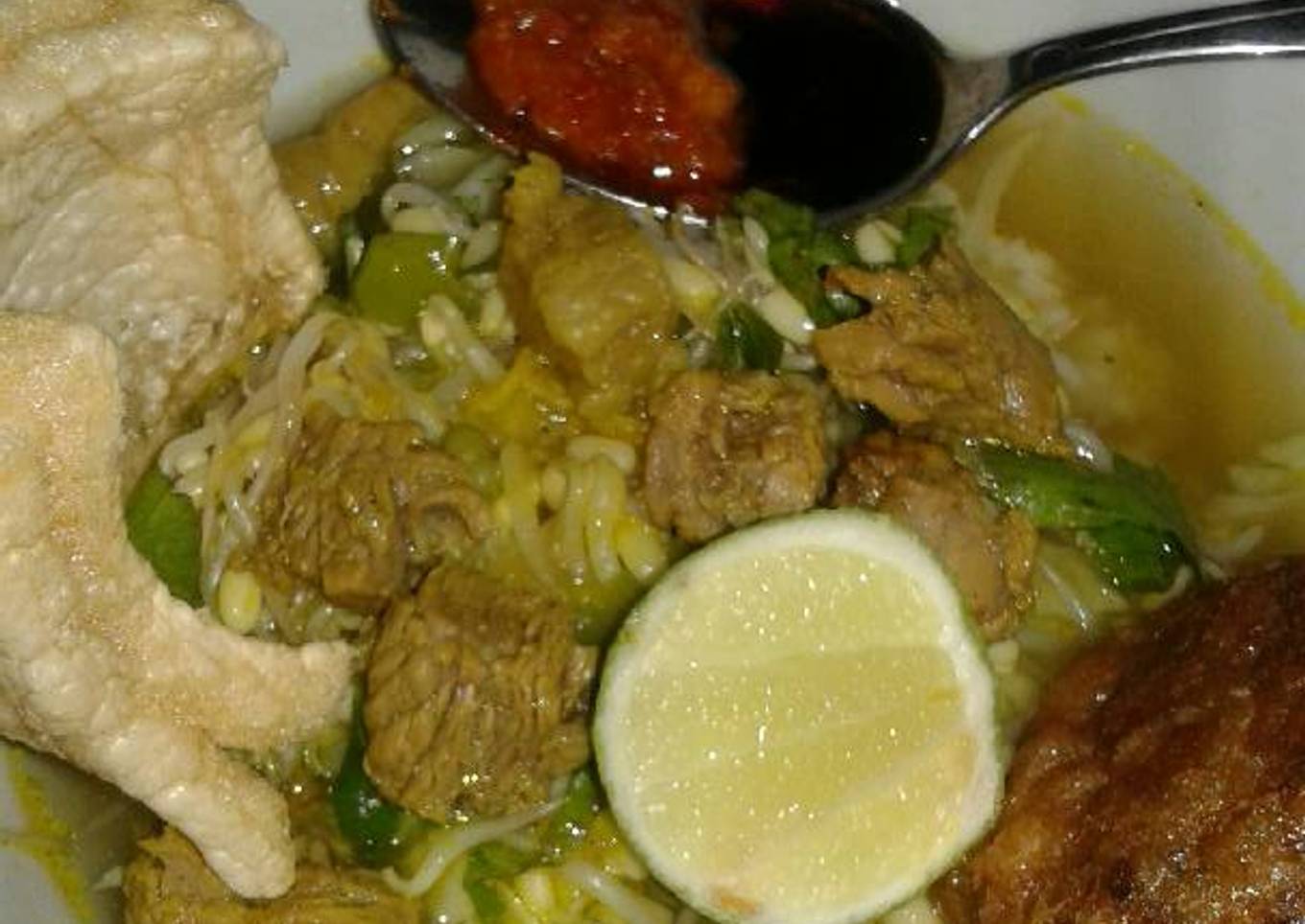 Soto daging sapi sueger