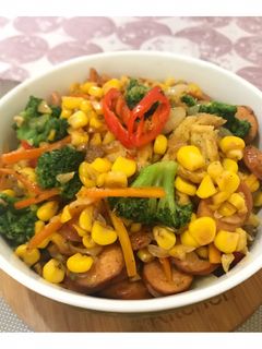 Foto resep Tumis Jagung Muda