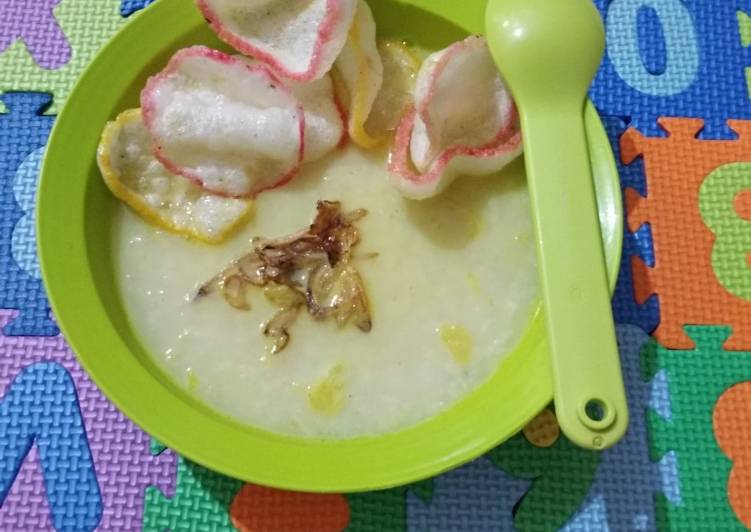 resep menggodok Bubur apa adanya 👌 yang selera bertambah