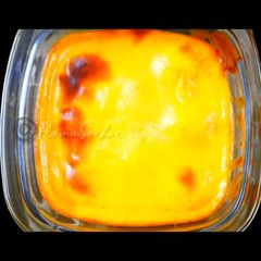 A picture of Baked Rasgulla.