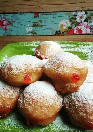 Foto resep Super Fluffy Dought Filling Strawberry Jam