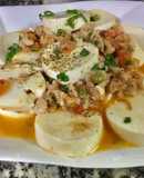 Đậu hũ non sốt thịt bằm