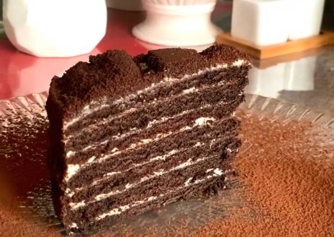 Tort Spartak Abo Oreo Poshagovyj Recept S Foto Avtor Recepta Ninel Freelans Cookpad