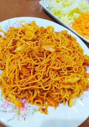 عکسی از دستور ماکارونی خودم پز🍝😉👌😋